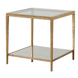 Modern History End Table