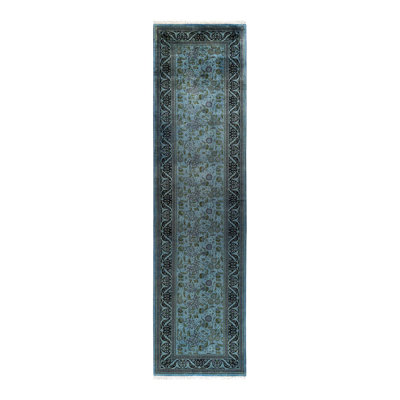 Fine Vibrance One-of-a-Kind 2' 7" X 10' 1" Hand Knotted Area Rug