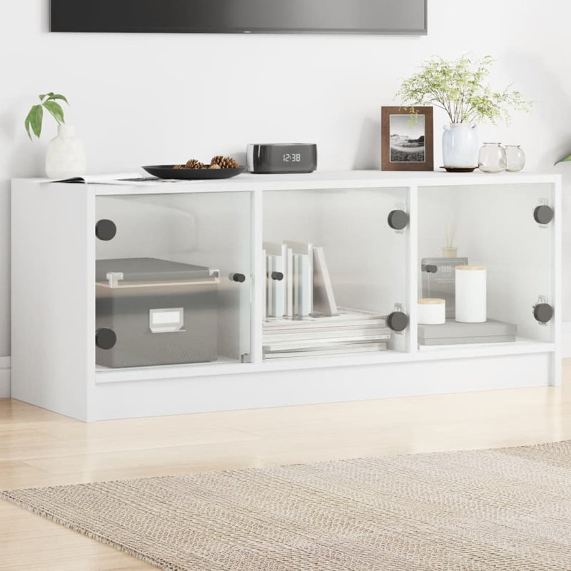 Rindel Unfinished TV Stand for TVs up to 43", White