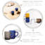 Duralex Versailles Glass Coffee Mugs - 260ml - Marine-99079444