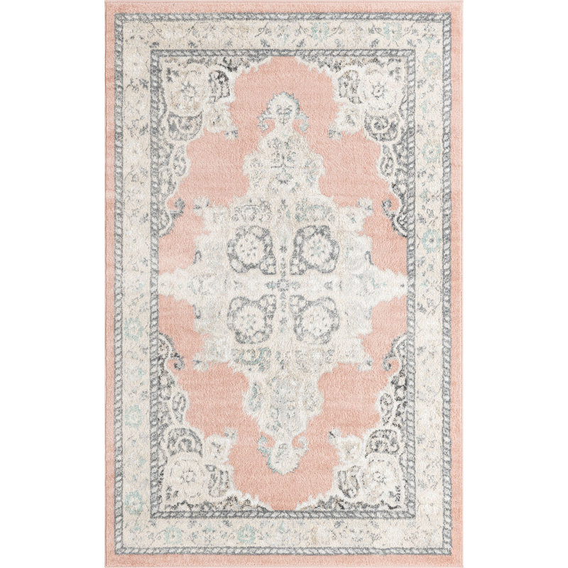 Troayurgh Oriental Indoor Rug, Rectangle 5' x 8'