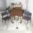 Karlhans 4 - Person Solid Wood Top Four Leg Base Dining Set-92862497-92862498