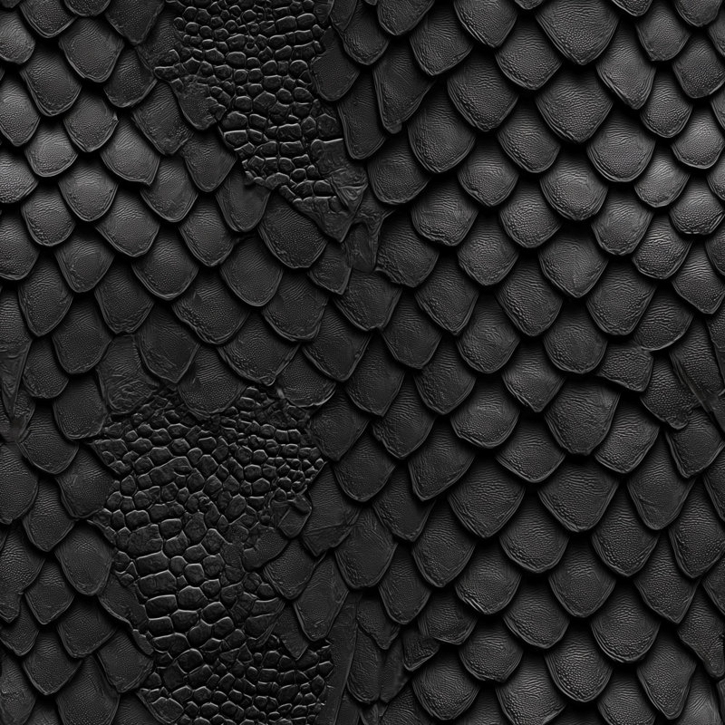 Reptile Scales, Textured Non-Pasted