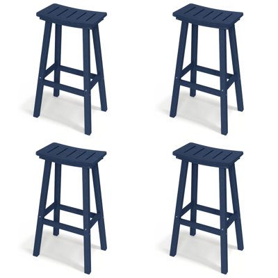 Tabourets de bar 29 po Hdpe Poly Lumber