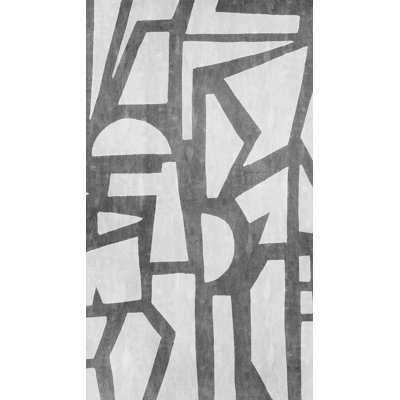 Abstract Arbor Black Wall Mural