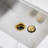 Kitchen Sink Garbage Disposal Flange and Stopper-109361562