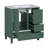 Contemporary Bathroom Vanity Cabinet With Sink, 1 Soft Closing Door And 3 Drawers-867726473