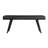 Enterprise Mango Wood and Leather Grid Bench-732580730