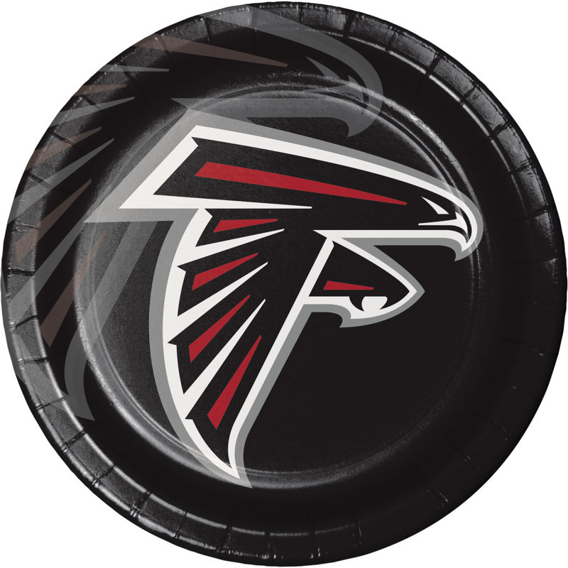 Creative Converting NFL Paper Plates, Atlanta Falcons