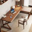 Bureau en bois massif en L noyer clair-1105744910-1105744904