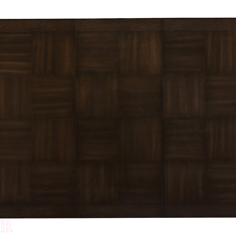 Ensemble de salle à manger contemporain 7 pièces avec rallonge et chaises d'appoint rembourrées, parfait pour les salles à manger modernes et spacieuses
