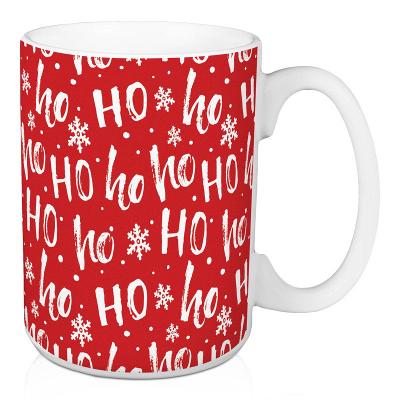 Tasse de père Noël rétro - ensemble de 2