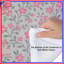 Édredon rose à motif floral-130109241
