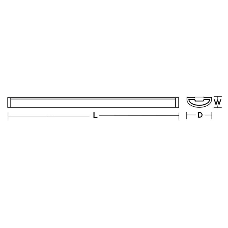 Acrylic LED Flush Mount