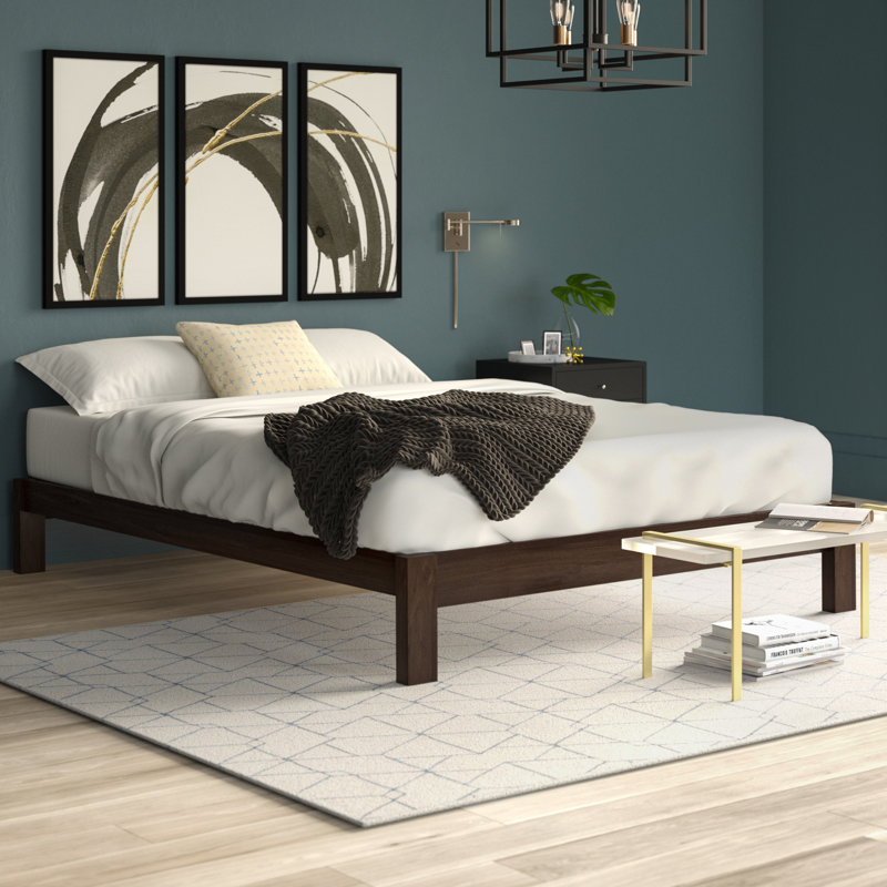 Dornhof Solid Wood Standard Bed, Twin