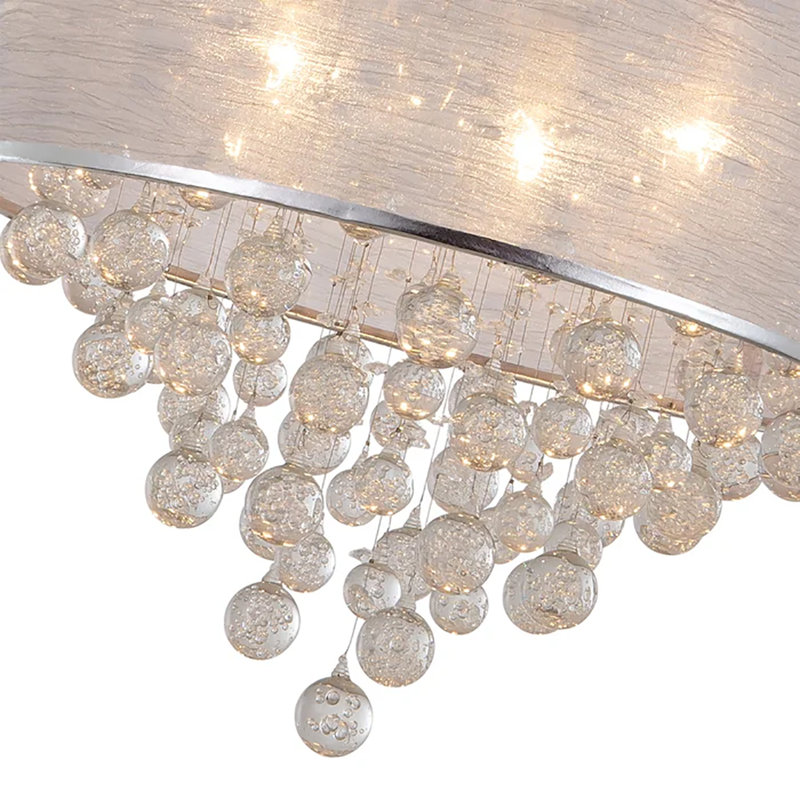 Emry 4 - Light Dimmable Chandelier, 16.92" H x 19.68" W x 19.68" D