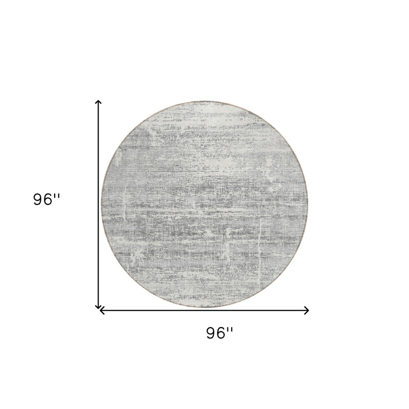 Tapis rond 8 po