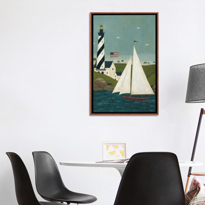 «Coastal Breeze», reproduction d'art murale encadrée