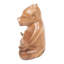 Statuette en bois doux fait à la main Trinx