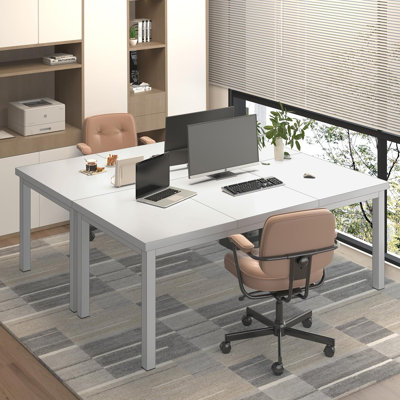 Large Computer Desk, Gaming Computer Desk with Modern Design, Office Computer Desk.