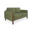 Causeuse en peluche Tatum Mid-Century-125003579