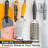 Deiss Pro Coarse Grater And Hand Held Cheese Grater - Sharp Stainless Steel Small Cheese Grater For Kitchen-114337869