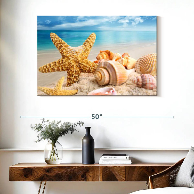 Aletra Seaside Treasures, H 26 po x l 39 po