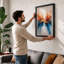 Hands In Motion Modern - Print-616924141-616923920