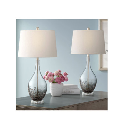 Glass Buffet Lamp