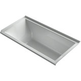 Underscore 60" X 30" Heated Bubblemassage Air Bath With Vibracoustic