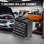 Coffre à outils roulant avec boîte à outils à 7 tiroirs avec roues Armoire de rangement multifonctionnelle pour outils, garage, entrepôt, atelier-674770687