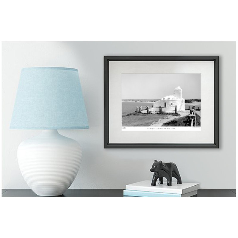 Newquay, The Huers Hut C1960 - Single Picture Frame Print, 60cm H x 80cm W x 2.3cm D