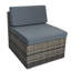 Raffe Rattan 6 - Person Seating Group with Cushions-2107111483