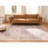 Washable Area Rugs Boho Floral Living Room Vintage Low Pile Indoor Carpet-1763924165