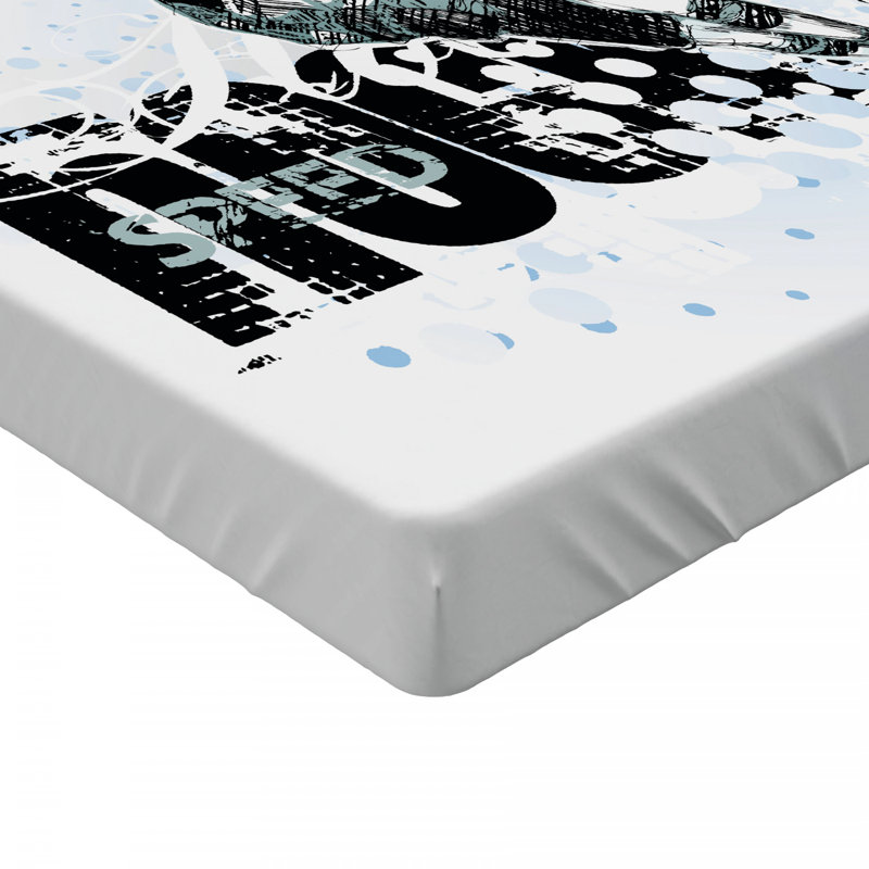 Microfiber Fitted Sheet, Twin Fitted Sheet