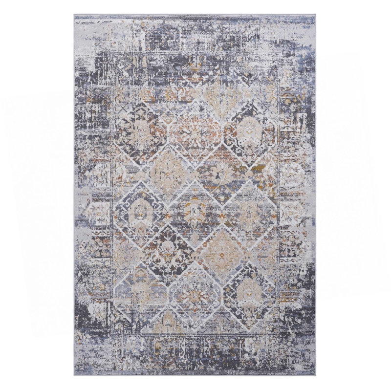 Collection 5X7 Multi / Traditional Area Rug, Rectangle 5'3" x 7'6"