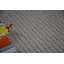 Tapis ivoire en polyester touffeté à la machine Charny-2074132663