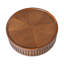 Table d'appoint en bois avec rangement rabattable