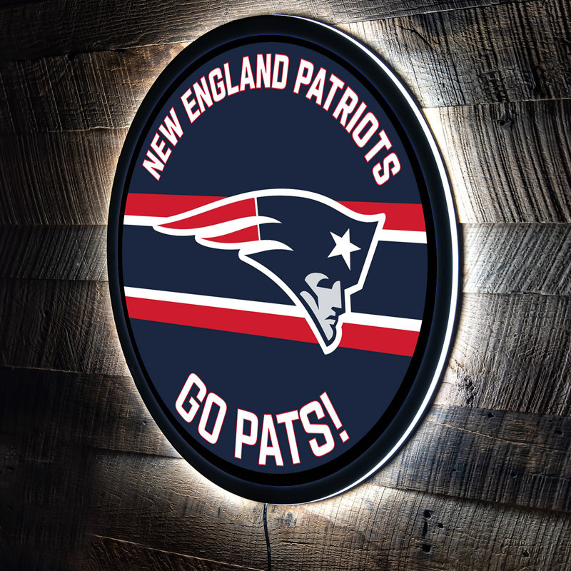 Décoration murale lumineuse NFL, NFL New England Patriots