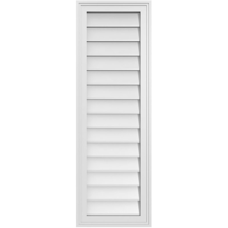 Cadre en brique, brun clair apprêté, H 42 po x l 14 po x P 1,5 po