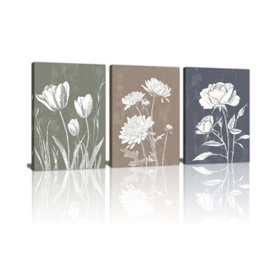 3 Piece Wrapped Canvas Print
