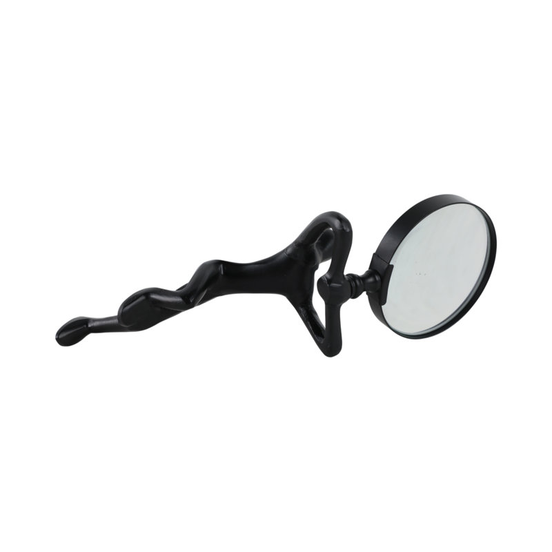 9" Adams Magnifying Glass, Black