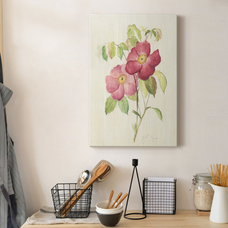 «Dusty Rose II», reproduction sur toile tendue, H 36 po x l 24 po x P 1 po