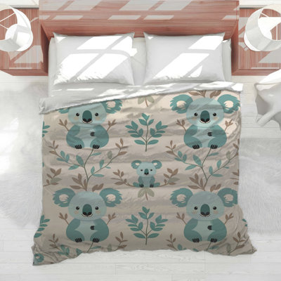 Cute Koala Pattern Comforter