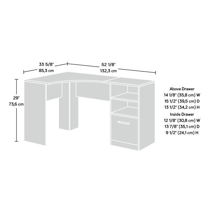 Oyarvid Corner Desk