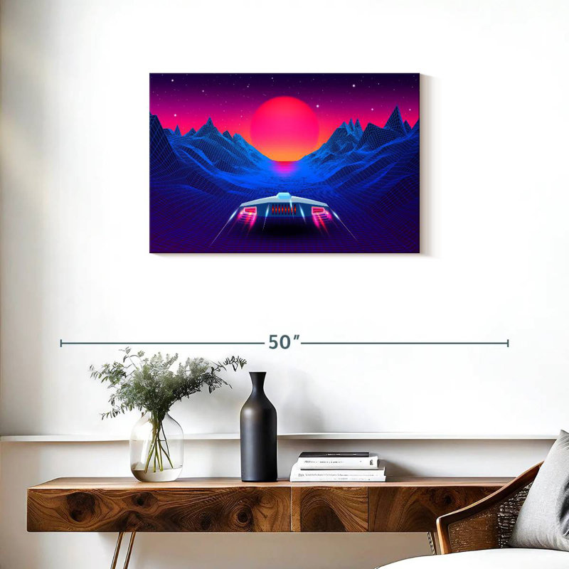 Kelan Synthwave Adventure, 20" H x 30" W