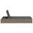 Sunbed With Floating Cushion Gray Poly Rattan-1057401098-1057401102