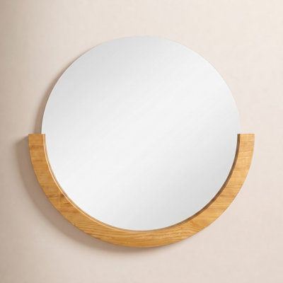 Wood Wall Mirror