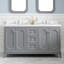 Ensemble de meuble-lavabo double 60 po Ahanu-566041993