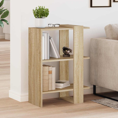 71.5cm H x 52cm W Engineered Wood Bookcase